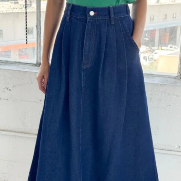 Le Bon Shoppe Long Farm Girl Skirt - Picture 1 of 3